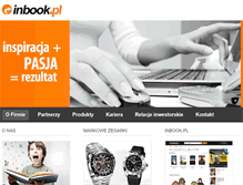 Tablet Screenshot of inbook.com.pl